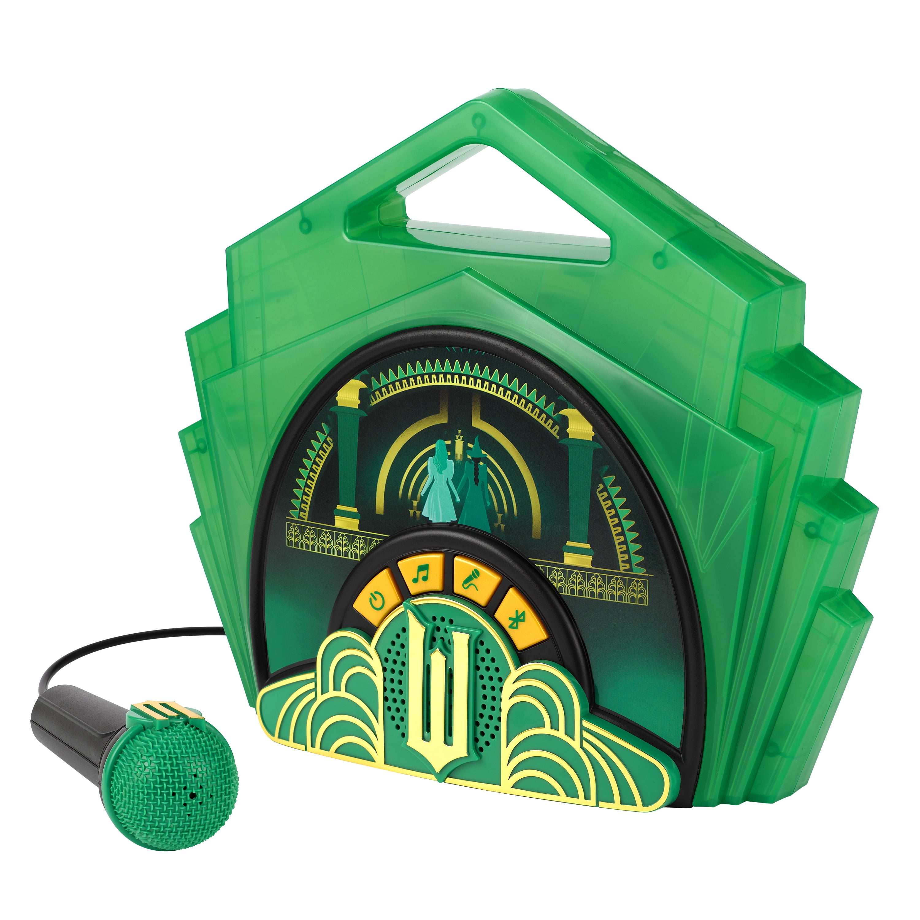 Wicked Kids Bluetooth Sing-Along Boombox with Microphone for Children Ages 3 and up
