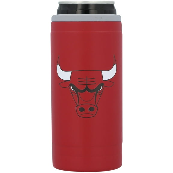 Chicago Bulls 12oz. Flipside Powdercoat Slim Can Cooler