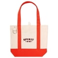 thumbnail image 2 of SPIRIT EST 1993 Canvas Tote Bag, Halloween Mini Tote Purse with SPIRIT EST 1993 Design, Reusable Shoulder Handbag for Party, Shopping, Travel & Daily Use, 2 of 8