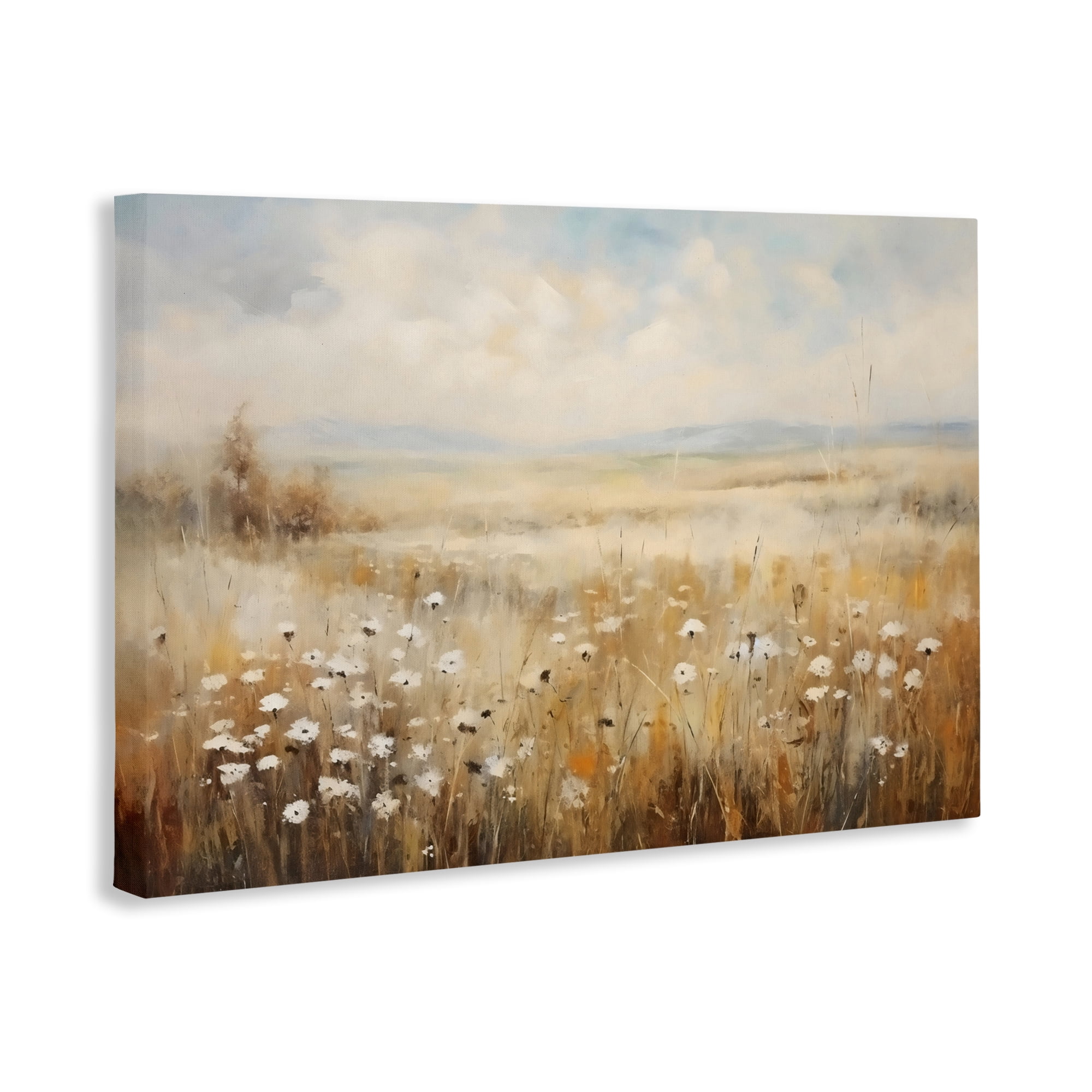 Stupell Industries Neutral Land Calmness Canvas Wall Art, design by Creative Studio