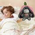 thumbnail image 3 of Breathing Donkey, Cute Plush Toy, 3 of 5
