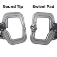 thumbnail image 3 of Strong hand Tools PR115S Locking C-Clamps with Swivel Tip, 11-Inch, 3 of 6