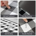 thumbnail image 2 of GALMAXS7 2 PCS Anti Fatigue Rugs Waterproof Floor Mat Cushioned Black&White Kitchen Mats for Floor, 2 of 6