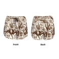 thumbnail image 5 of Lsque Western Desert Cowboys2 Printed Women's Running Shorts with Liner Pockets,Elastic Quick Dry Workout Athletic Gym Yoga Shorts,Womens High Waist Shorts-, 5 of 9