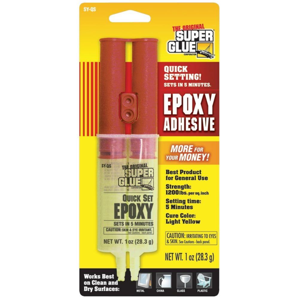 The Original SuperGlue SYQS48 Epoxy Syringe