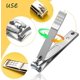 thumbnail image 3 of Nail clippers, nail sets made of stainless steel, fingernail care tools., 3 of 4