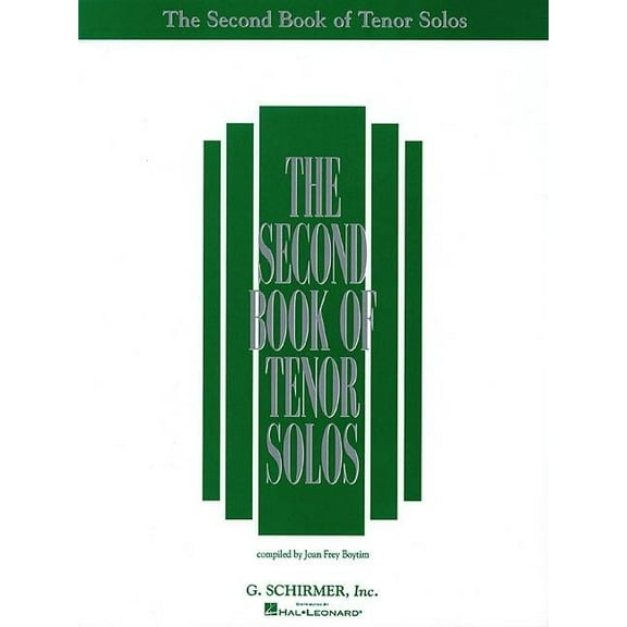 The Second Book of Tenor Solos, (Paperback)