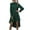 Green, variant on Lindreshi Fall Dresses for Women 2025 Homecoming Dresses Women Fashion Casual Solid Long Sleeve Round Neck Irregular Skirt Dress