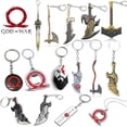 thumbnail image 1 of Llavero God of War Ragnarok Kratos Leviatán Hacha Espadas del Caos Llavero Arma Colgante Llavero Regalo, 1 of 5