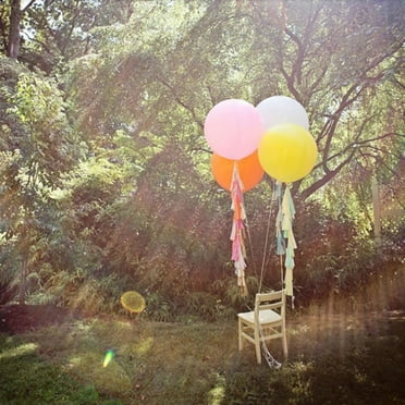 Masteelf 36 Inch Giant Round Latex Balloon 1 Piece Decorative Party Decoration Supplies Transparent