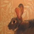 thumbnail image 2 of Hoeptner, Diane 26x26 Black Ornate Wood Framed with Double Matting Museum Art Print Titled - The Hare, 2 of 4