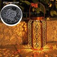 thumbnail image 3 of Rzvnmko 2 Pack Solar Lights Replacement Top,Waterproof Replacement Solar Light Parts for Outdoor Hanging Lanterns DIY Table Lights Garden Patio Decor, 3 of 9