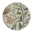 thumbnail image 4 of BANET William Morris Floral Print Round Tablecloth Wipeable Polyester Fabric Vintage Floral Washable Tablecloth for Dining Room Decor Tablecloth 42"-46, 4 of 8