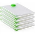 thumbnail image 1 of Electric Pump Set Vacuum Storage Bags, 4Pcs Extra-large Compression Bags for Bedding, Travel Packing Organizer, Space-saving Reusable Bags for Home Closet, 1 of 5