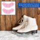 thumbnail image 2 of EeaseMX Funda elástica para patines de patinaje, de felpa, para hockey sobre hielo (rosa, talla M), 2 of 8