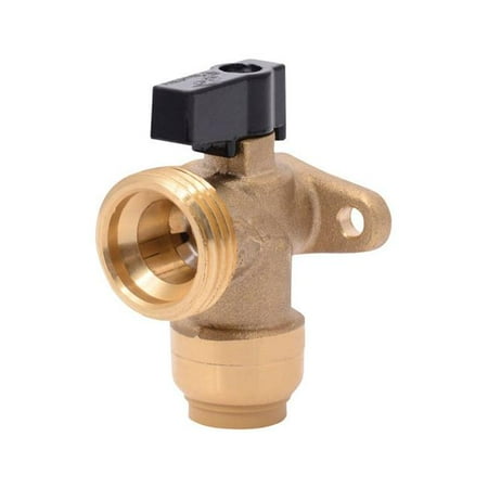 Rowe 3/4 Inch Concealed Wall Valve - sharkbite 25560lfa washing machine angle valve, 1/2 inch x 3/4 inch mht garden hose valve, push-to-connect copper, pex, cpvc, pe-rt pipe