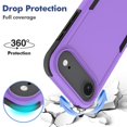 thumbnail image 3 of ELEHOLD Case for iPhone Air, Shockproof Dual Layer Case Hybrid Cover, Non-Slip Grip,Purple, 3 of 6