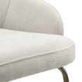 thumbnail image 5 of Bouclair Light Beige Neutral Fabric Bar Stool, 5 of 5