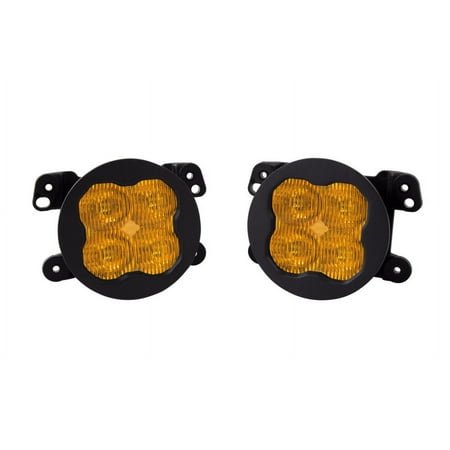 Diode Dynamics Dd6689 Ss3 Led Pod Max Type M Kit Yellow Sae Fog Fits select: 2015-2019,2021 JEEP WRANGLER UNLIMITED