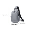 thumbnail image 3 of Descuento Exclusivo, Mochila pequeña informal de moda para hombre, para viajes, ligera y fácil de llevar, para llevar al hombro Akmoler, 3 of 8