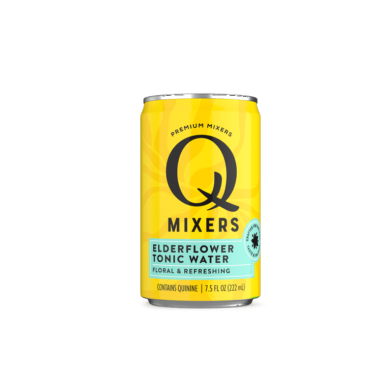 Q Mixers Premium Tonic Water, Premium Cocktail Mixer with Real