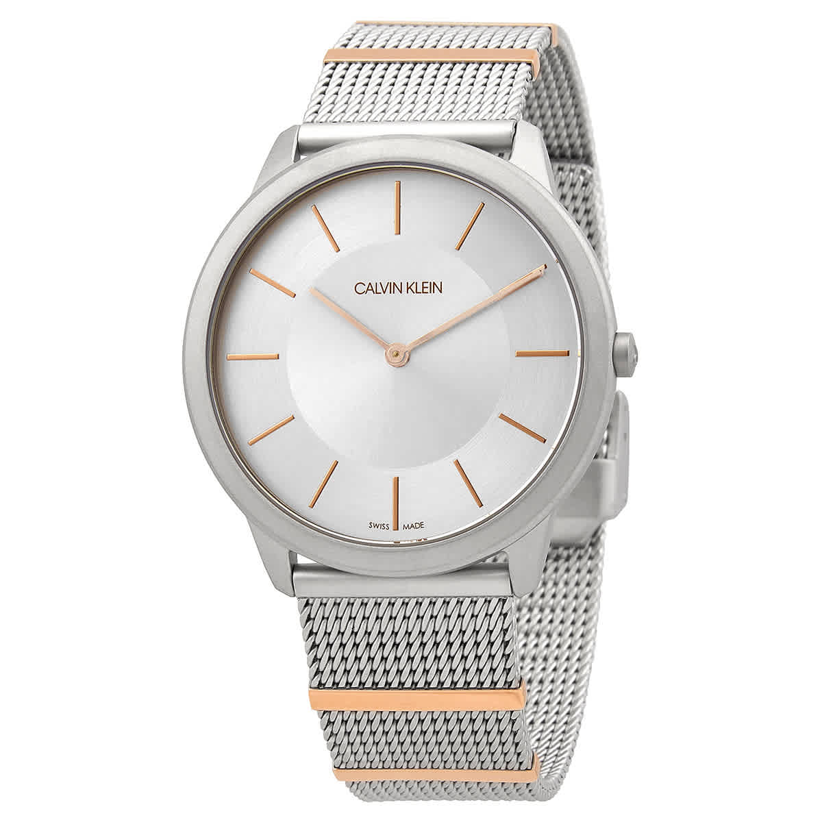 Calvin Klein Minimal Quartz Silver Dial Ladies Watch K3M511Y6