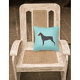 thumbnail image 4 of Carolines Treasures BB3613PW1818 German Pinscher Checkerboard Pink Fabric Decorative Pillow, 4 of 5