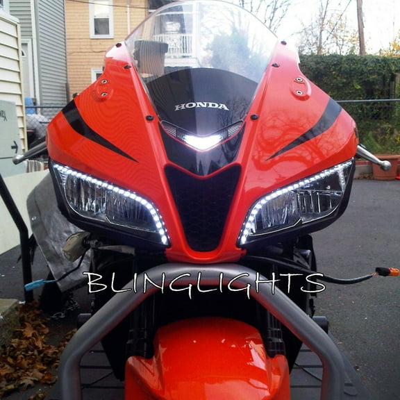 For Honda CBR600RR LED DRL Light Strips for Headlamps Headlights Head lamps Day Time Running Lights