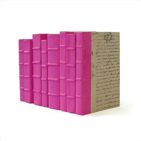 

Deco Home Linear Foot of Patent Pink Books