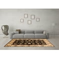 thumbnail image 3 of Ahgly Company Indoor Square Oriental Brown Traditional Area Rugs, 8' Square, 3 of 4