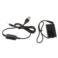 thumbnail image 2 of Acoplador de CC del cable de alimentación Soledad Batería Simulada USB para D5000 D3000 D60 D4, 2 of 8