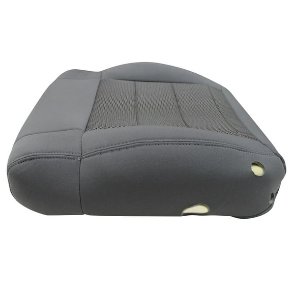 CSYANXING Gray Cloth Bottom Seat Cover for 2008-2010 for Jeep Wrangler Sahara Rubicon Sport X Front Left Driver