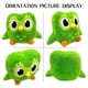 thumbnail image 3 of Muñeco de peluche Duolingo con búho verde para celebrar el décimo aniversario, regalo para niños, 3 of 3