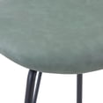 thumbnail image 5 of Nature's Edge 60" Seven Piece Modern Dining Set with Upholstered Contemporary Chairs - Natural and Jade, 5 of 9