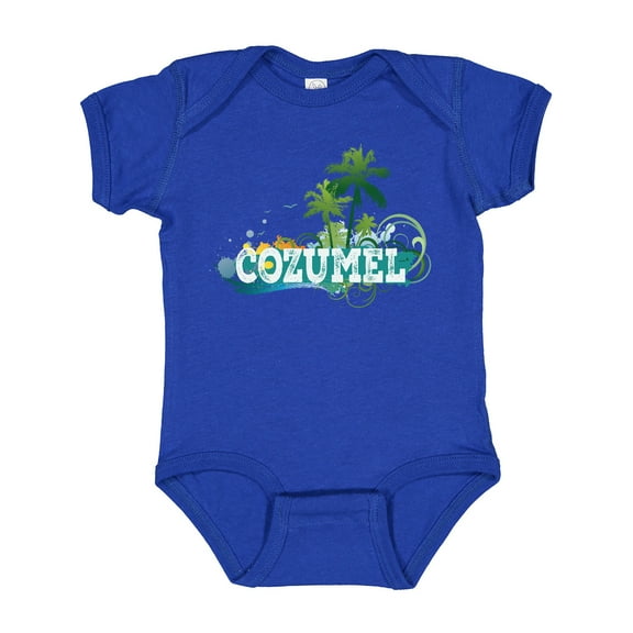 Inktastic Cozumel Mexico Vacation Cruise Boys or Girls Baby Bodysuit