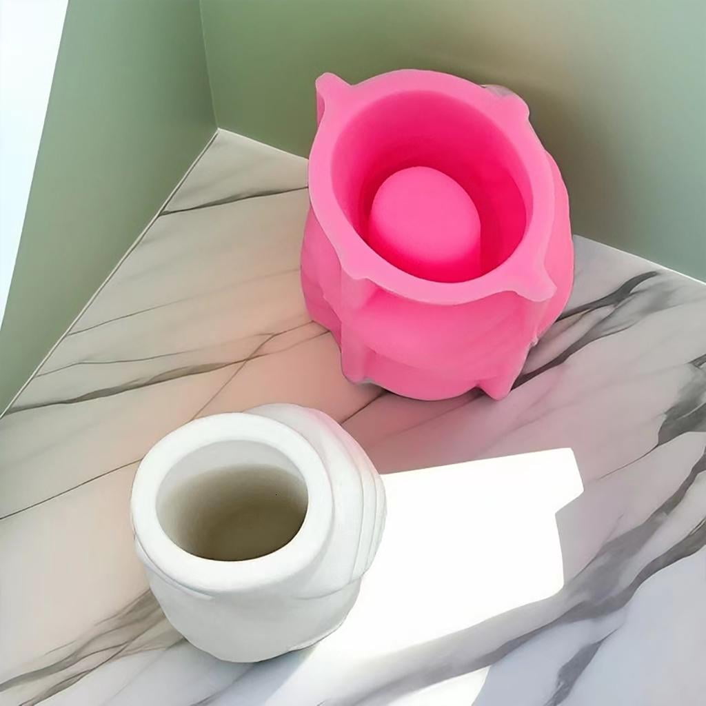 Osdhezcn Creative Vase Resin Mold Hand Holding Concrete Cement Gypsum Silicone Mold DIY Flower Arrangement Craft Home Decorations
