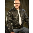 thumbnail image 3 of Motorcycle Racing Jacket Black Leather Motorcycle Jacket Leather Motorcycle Jacket Mens Black Leather Biker Jacket Cafe Racer Jacket Mens size S, 3 of 4