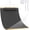 Dark Gray, variant on 12 FT Double Quilted Fabric Hammock with Spreader Bar and Detachable Pillow, 2 Person Hammock, 450lbs Weight Capacity, Burgundy