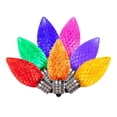 thumbnail image 2 of Vickerman C7 LED Multi-colored Faceted Replacement Bulb, package of 25, 2 of 2