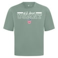 thumbnail image 2 of Men's Levelwear  Green USMNT Vanguard Luxe Signature T-Shirt, 2 of 3