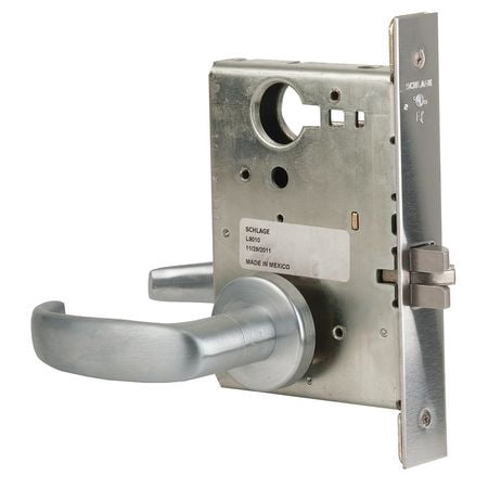 UPC 043156985067 product image for SCHLAGE L9010 17A 626 Lever Lockset,Mechanical,Passage G0553467 | upcitemdb.com