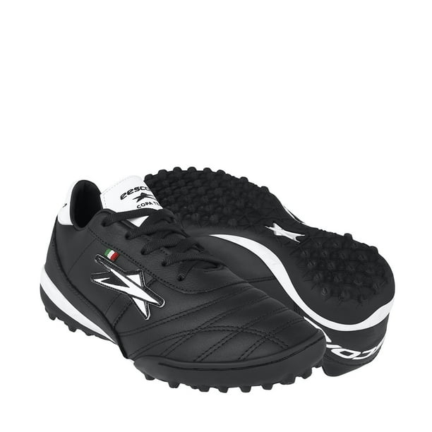 TENIS FUTBOL JOVEN EESCORD 3040 PIEL NEGRO 20-24