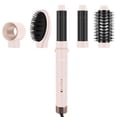 thumbnail image 1 of IG INGLAM MegaAIR Styler, secador de pelo profesional 5 en 1 con cepillo intercambiable, motor BLDC sin escobillas de 110&nbsp;000 RPM, moldeador de aire caliente iónico, color rosa, 1 of 5