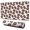 Brown Footballs Repeat, variant on Long Mouse Pads for Desk,Colorful Cute Sports Balls Pattern Desk Mats on Top Of Desks, Desk Mouse Pad Extra Large with 3mm Non-Slip Base and Stitched Edge for Gaming,Office,Work,Home 31.5"x11.8"