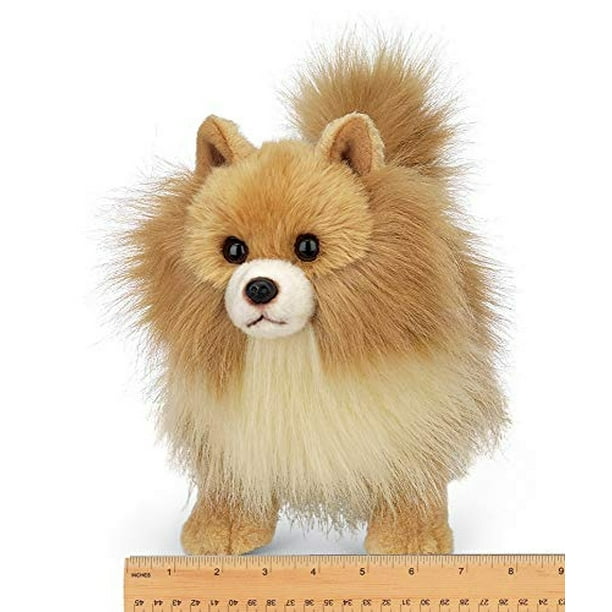 Bearington Rudy Pomerania Peluche Pomerania Perro Cachorro, 13 pulgadas Bearington Bearington Collection