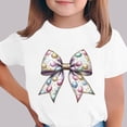 thumbnail image 4 of Manga Corta Crop Top para Niños Niños Pascua Impresa Cuello Redondo Casual Camiseta Tee para 3-14 Años, 4 of 5
