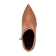 thumbnail image 2 of CALVIN KLEIN Womens Brown Buckled Ankle Strap Padded Sarity Pointy Toe Stiletto Zip-Up Dress Boots Shoes 8 M, 2 of 2