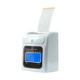 Calculating Time Clock Small Business Punch Pak LCD Display Time Clock