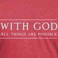 thumbnail image 3 of CafePress - With God All Things Are Possible Men's Deluxe T Sh - Mens Tri-blend T-Shirt, 3 of 4