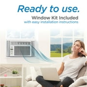 BLACK+DECKER BD12WT6 Window Air Conditioner 12,000 BTU, Cools up to 550 Square feet, White